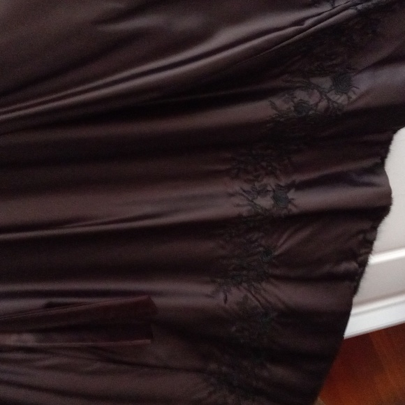 Beautiful Black full length mink coat